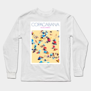 Copacabana beach Long Sleeve T-Shirt